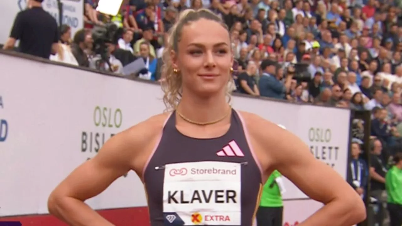 Klaver, Koster en Van Klinken vierde bij Diamond League-wedstrijden in Oslo