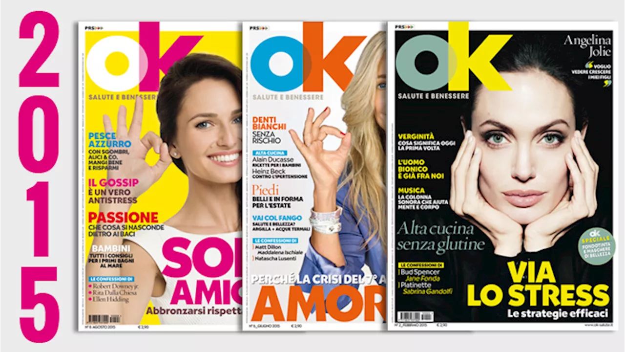 Le copertine di OK del 2015