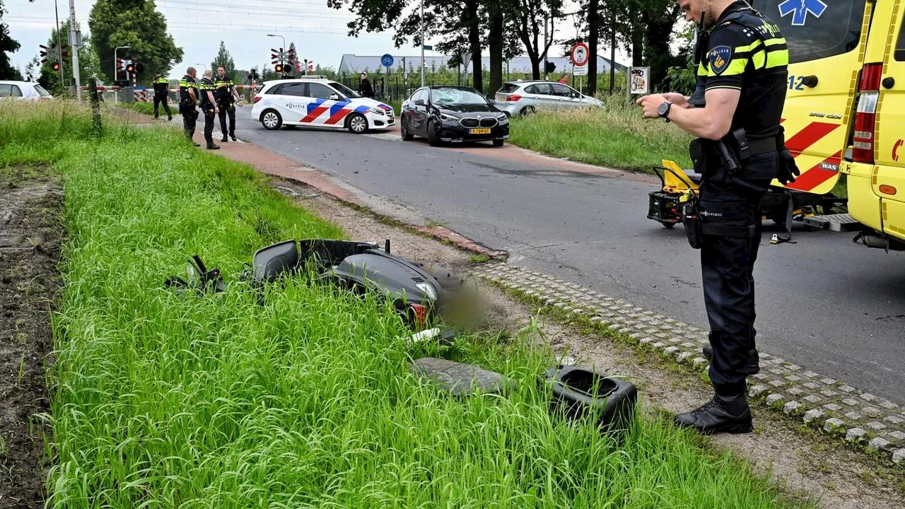 112-nieuws: scoorrijder gewond bij aanrijding • haperende motor truck A67