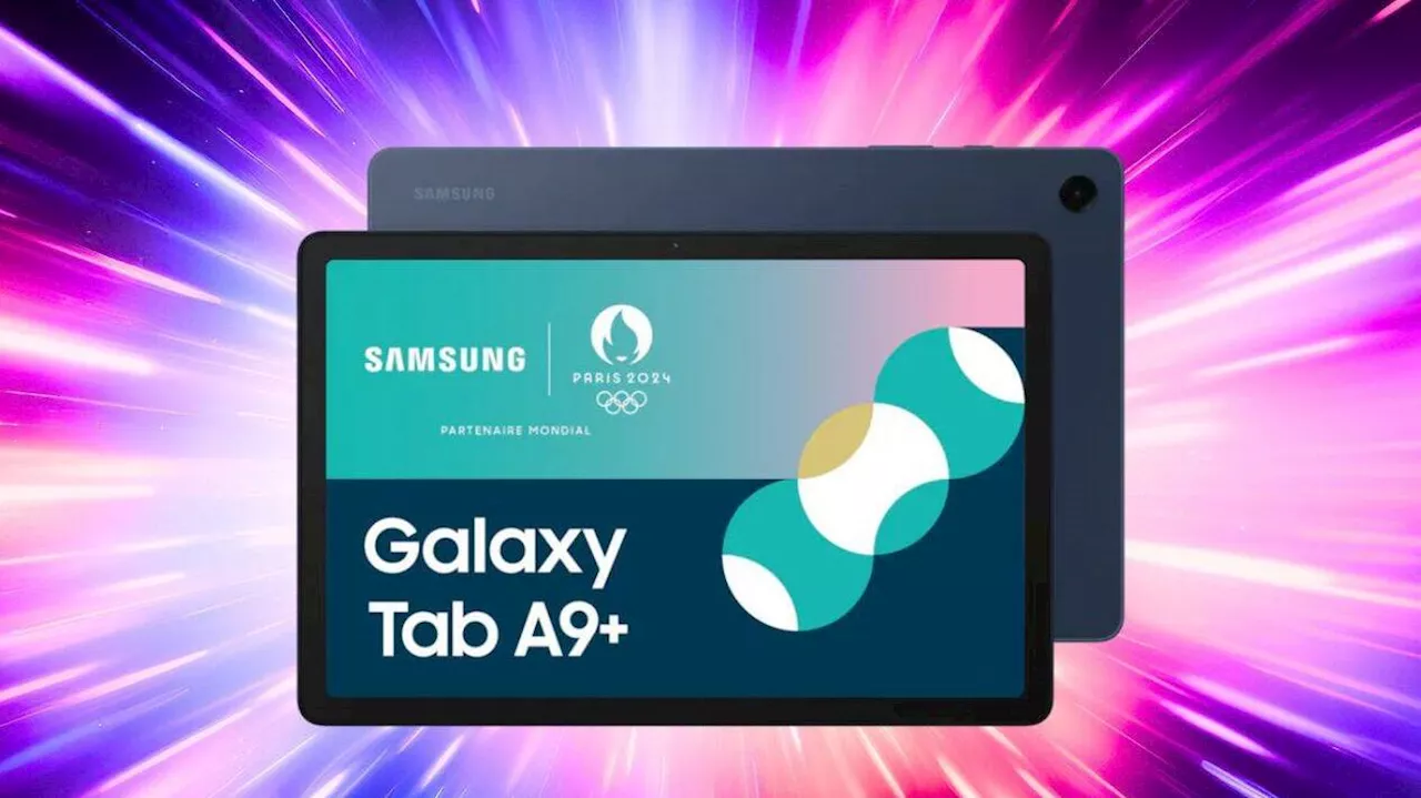 Toujours aussi puissante : la tablette Samsung Galaxy Tab A9 + glisse sous les 260 euros