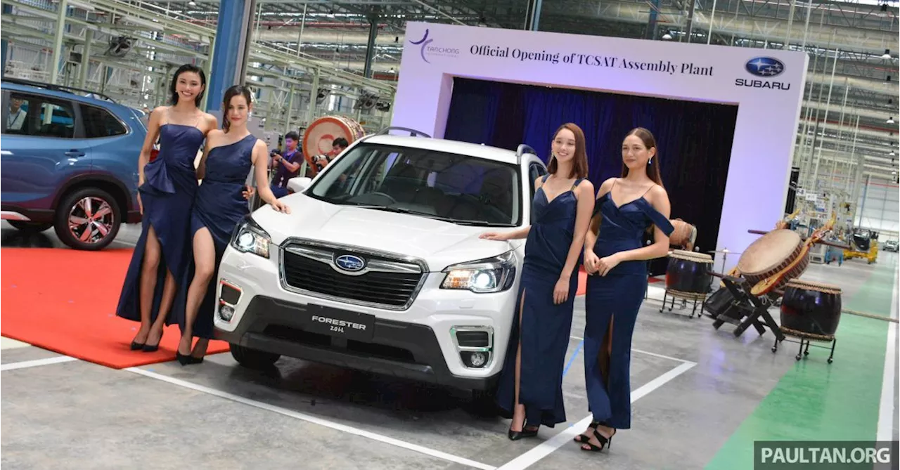 Tan Chong Subaru Automotive (Thailand) launched – produces new Subaru Forester for Malaysian market