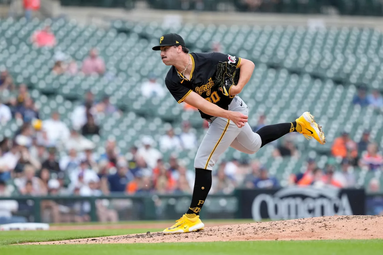 Paul Skenes dominant as Pirates salvage split by routing Tigers 10-2