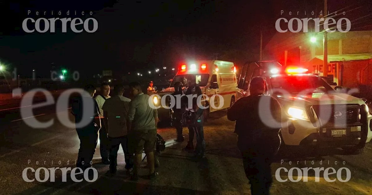 Aparatoso choque en el libramiento Valle de Santiago – Irapuato deja un muerto y dos heridos