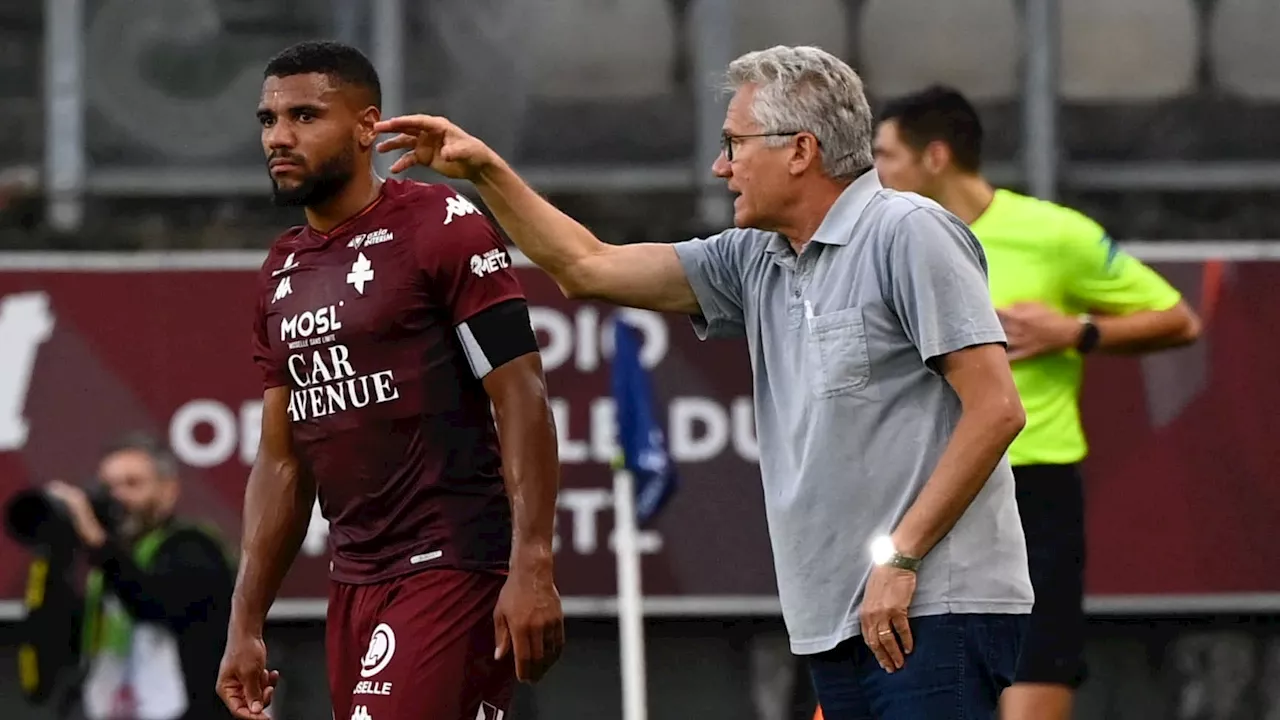 Saint-Etienne-Metz: 'Il faut supprimer son contrat', Bölöni allume son capitaine pour une déclaration...