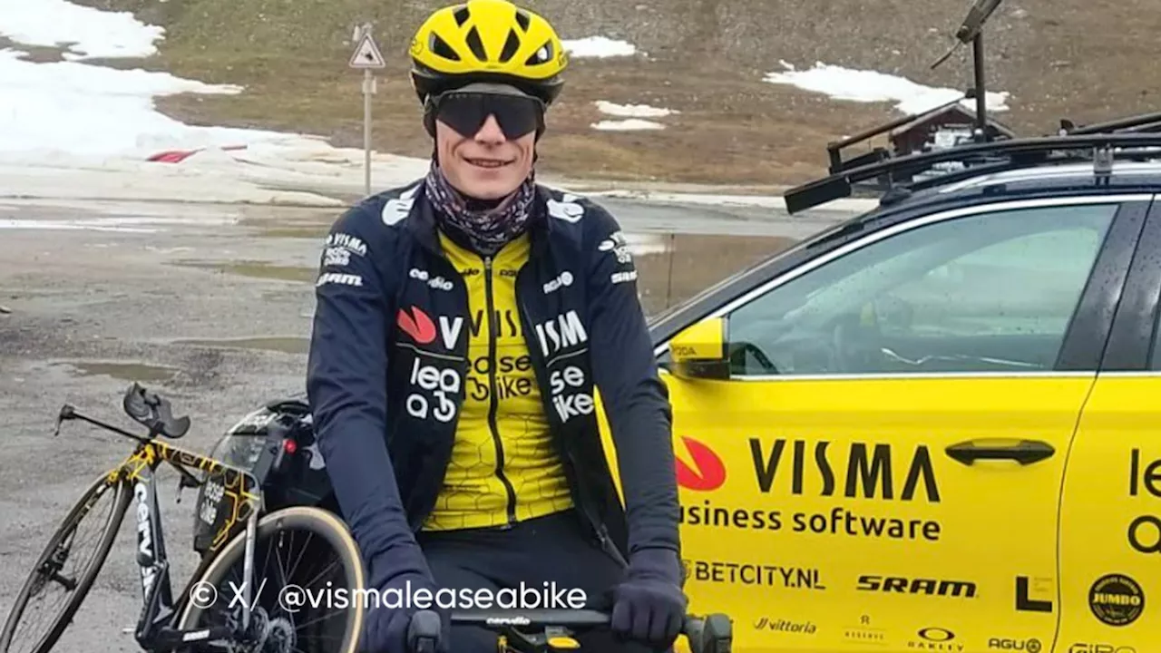 Magnifique nouvelle: Jonas Vingegaard, remis de ses blessures, est de retour sur son vélo