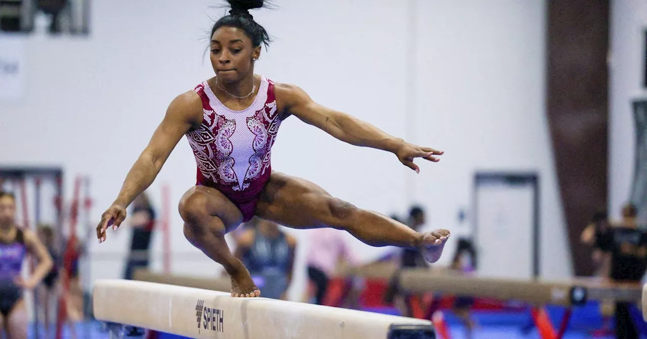 Gymnastics-Biles eyes ninth all-around title at U.S. championships