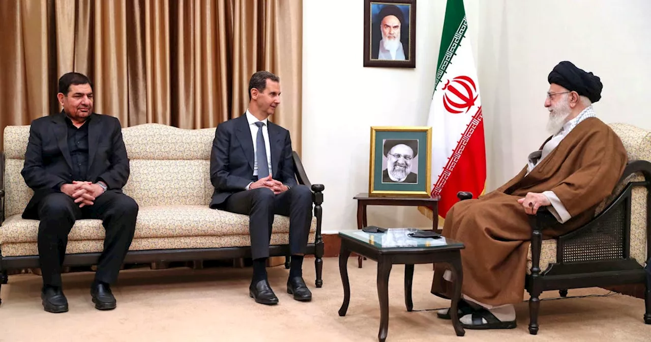 Syria's Assad, Iranian Supreme Leader meet in Tehran, say ties strong