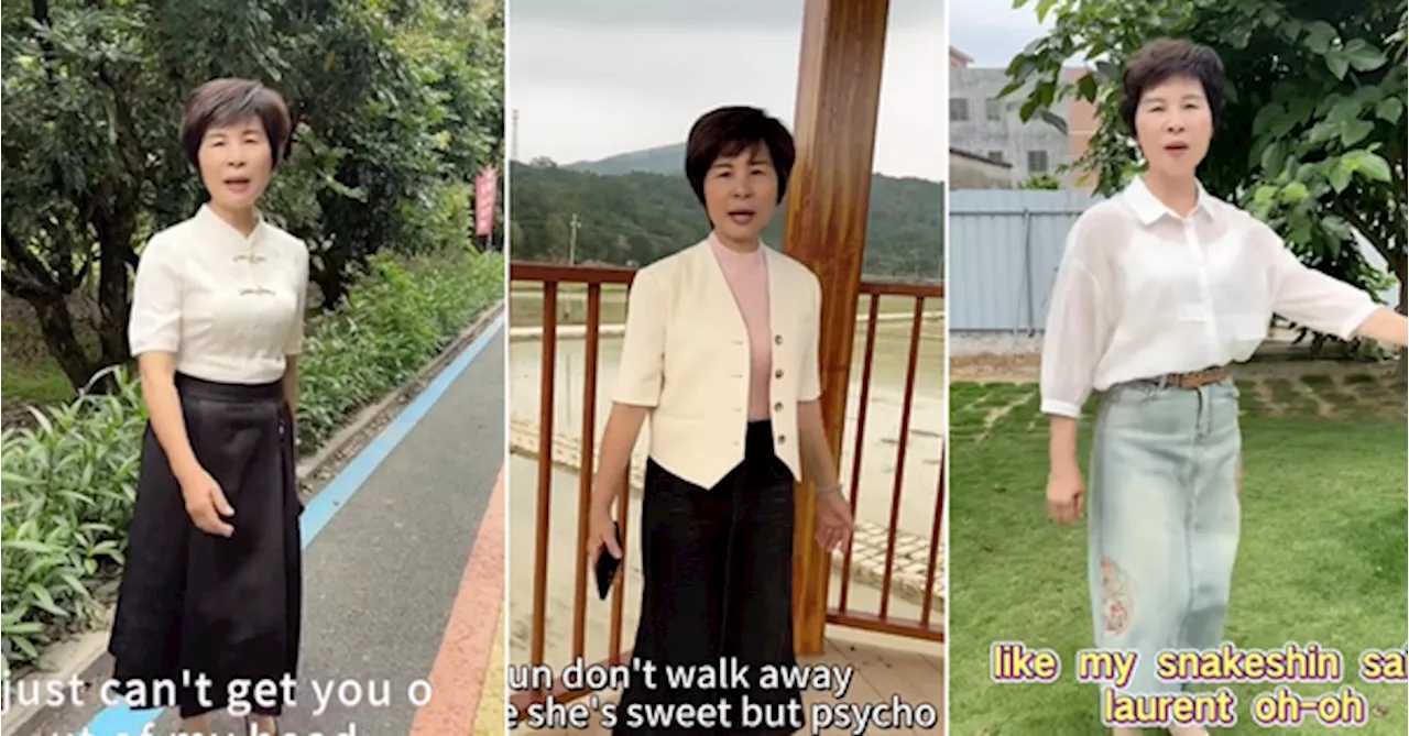 Popular 60-Year-Old Chinese Aunty Sings English Songs With The Level Of Confidence I Need