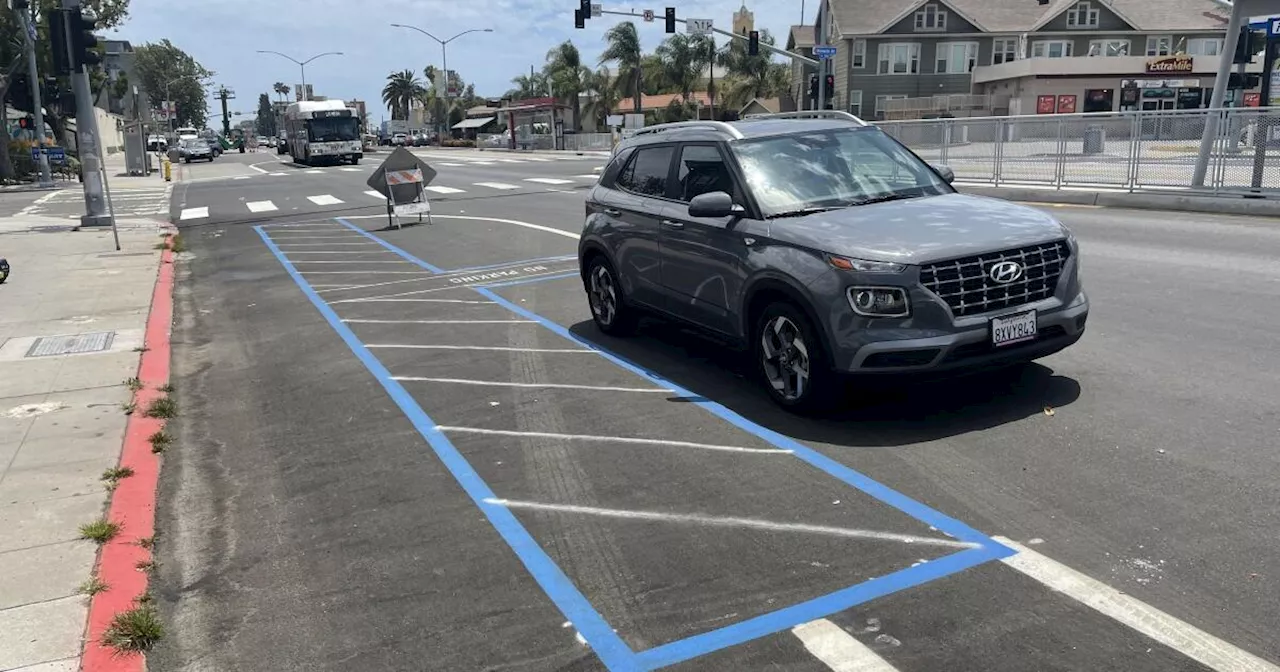 At least bike-lane 'scofflaws' in San Diego are actually using them