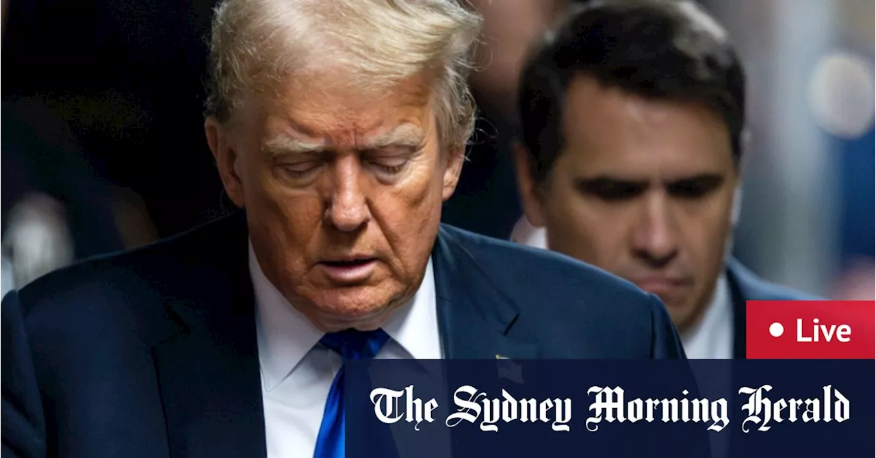 Australia news LIVE: Verdict reached in Donald Trump trial; Ex-detainee drone surveillance sparks human rights concerns