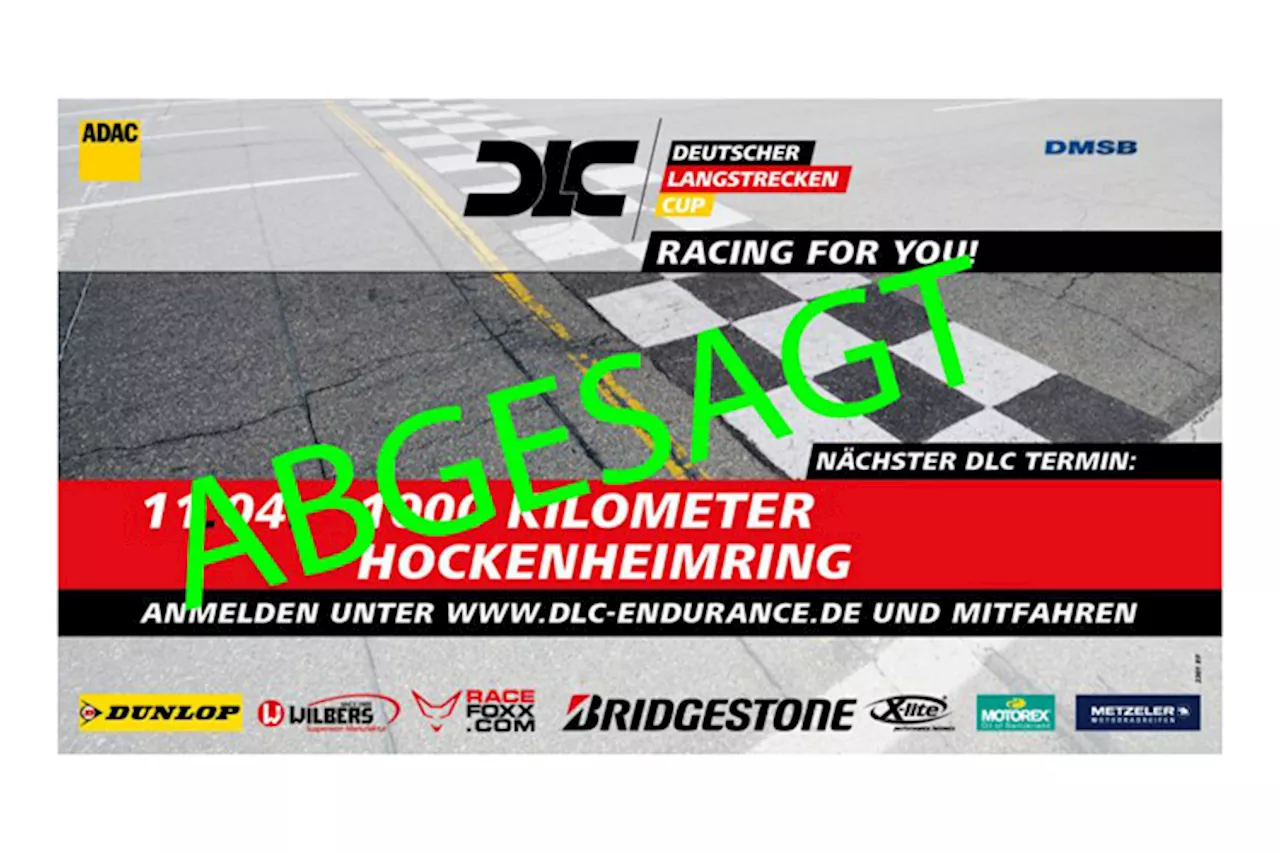 1000 km Hockenheim am Karsamstag abgesagt