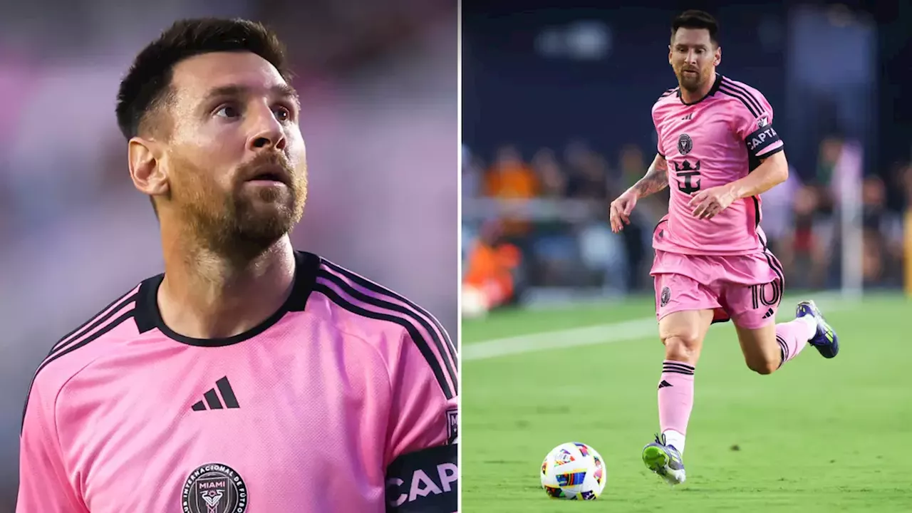 Lionel Messi loses impressive three-year record as Inter Miami beaten by Atlanta United