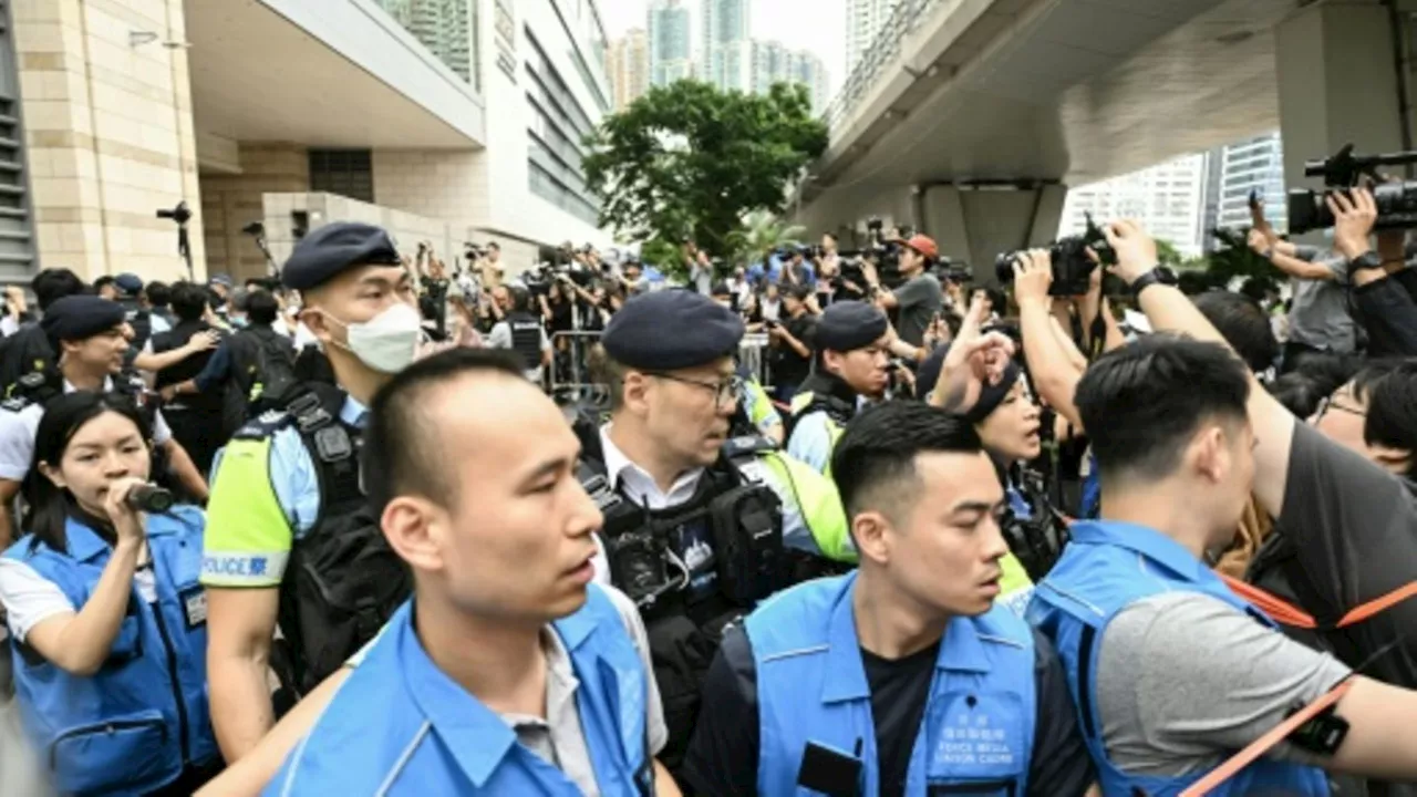 14 Demokratieaktivisten in Hongkong wegen 'Aufruhr' verurteilt