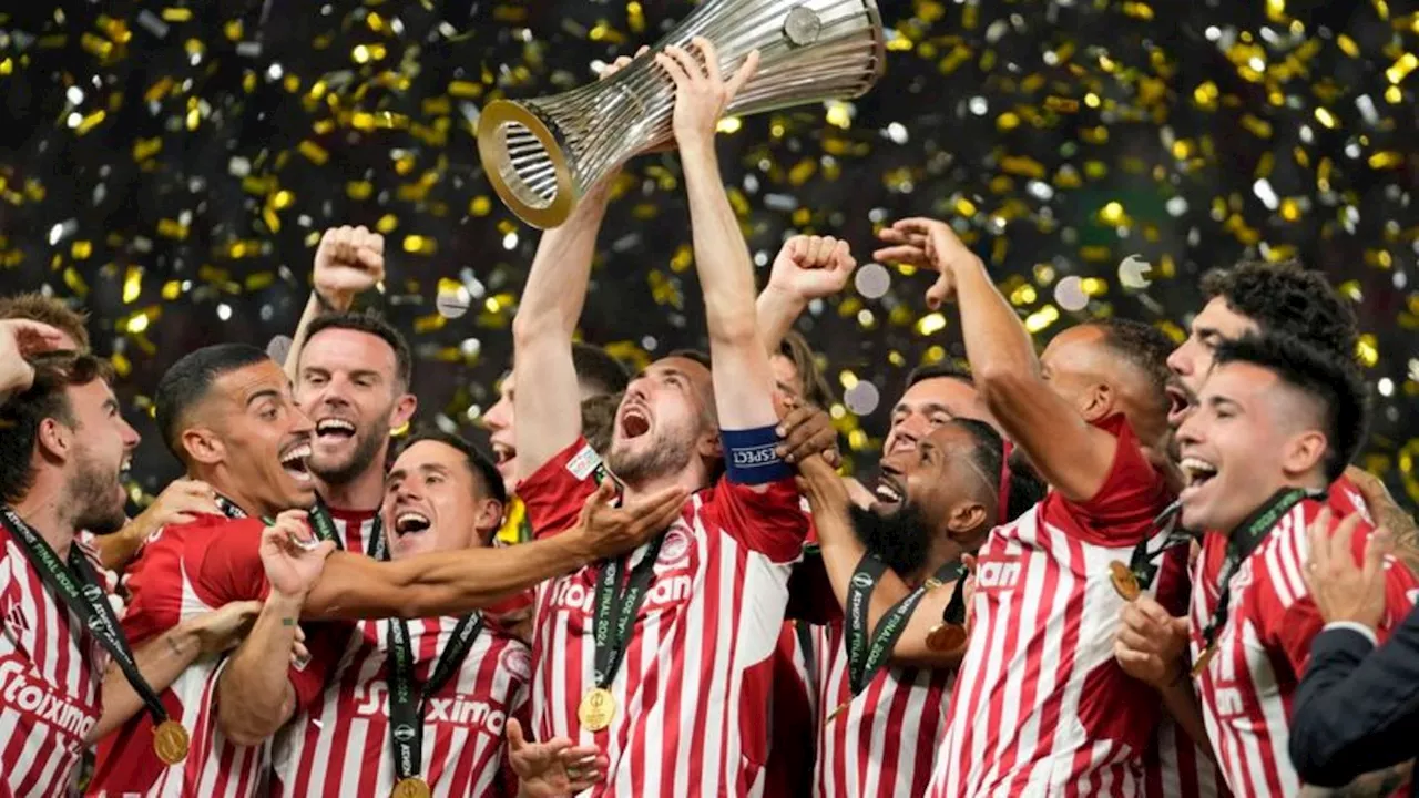 Fußball: Olympiakos Piräus gewinnt Titel in der Conference League