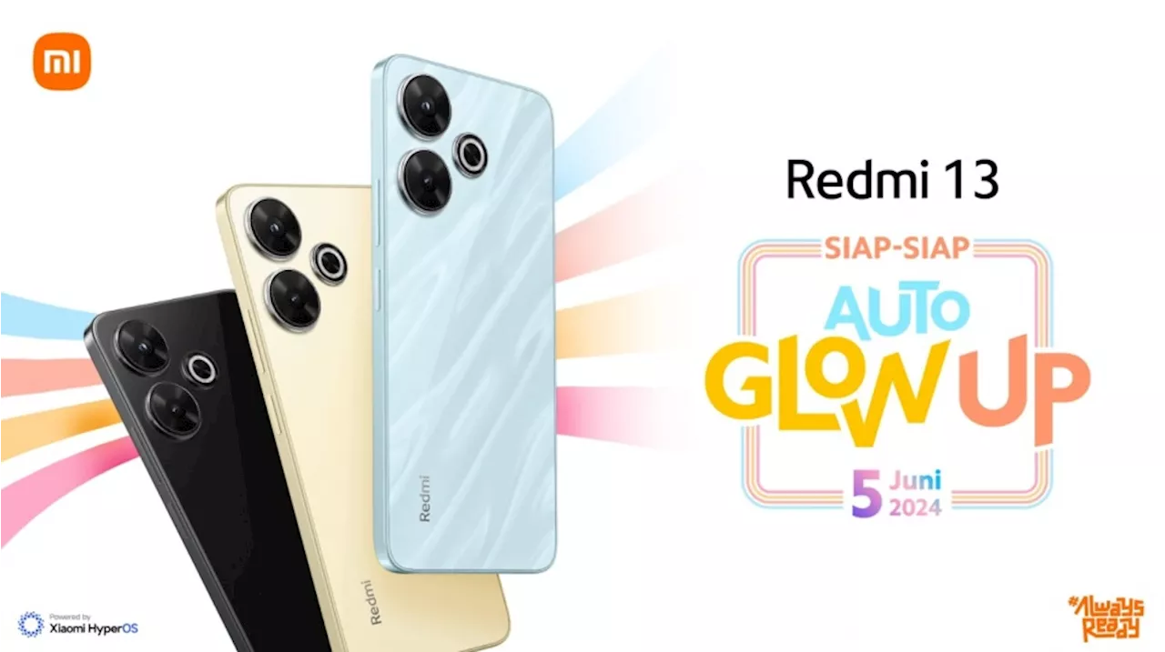 Redmi 13 Resmi Masuk Indonesia 5 Juni, HP Murah Xiaomi dengan Kamera 108MP