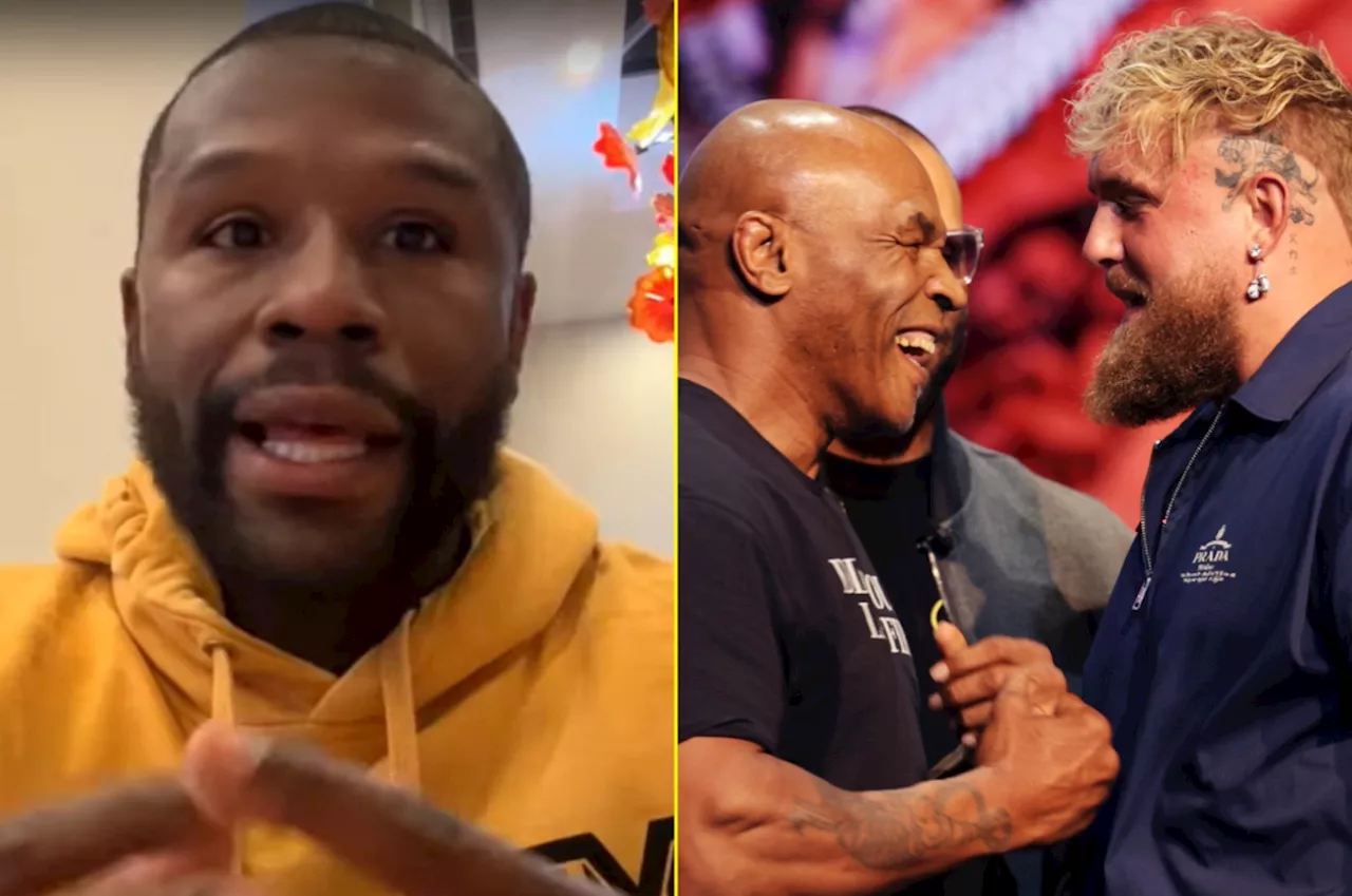 – Floyd Mayweather issues surprise verdict on Jake Paul’s fight with Mike Tyson...