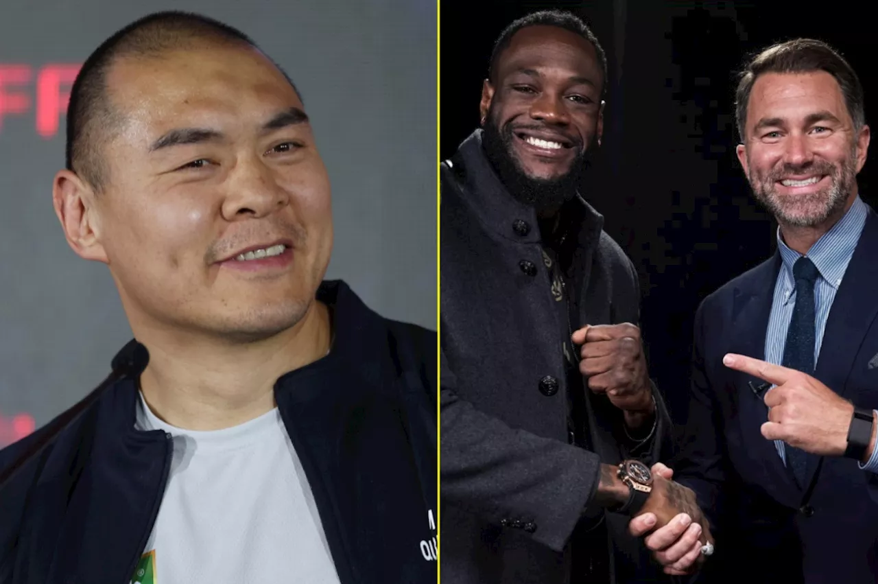 Zhilei Zhang has interesting theory as to why Eddie Hearn picked Deontay Wilder as 5 vs 5 captain...