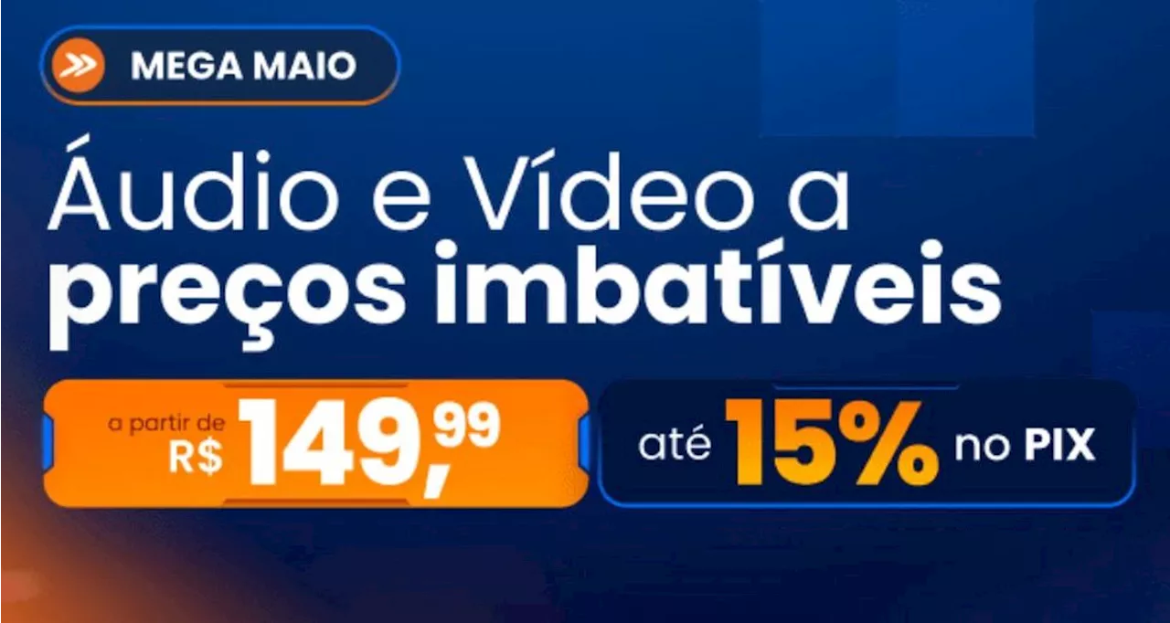 Áudio e Vídeo no Mega Maio do KaBuM! tem ofertas em caixas de som, soundbars, projetores e mais; veja oportunidades