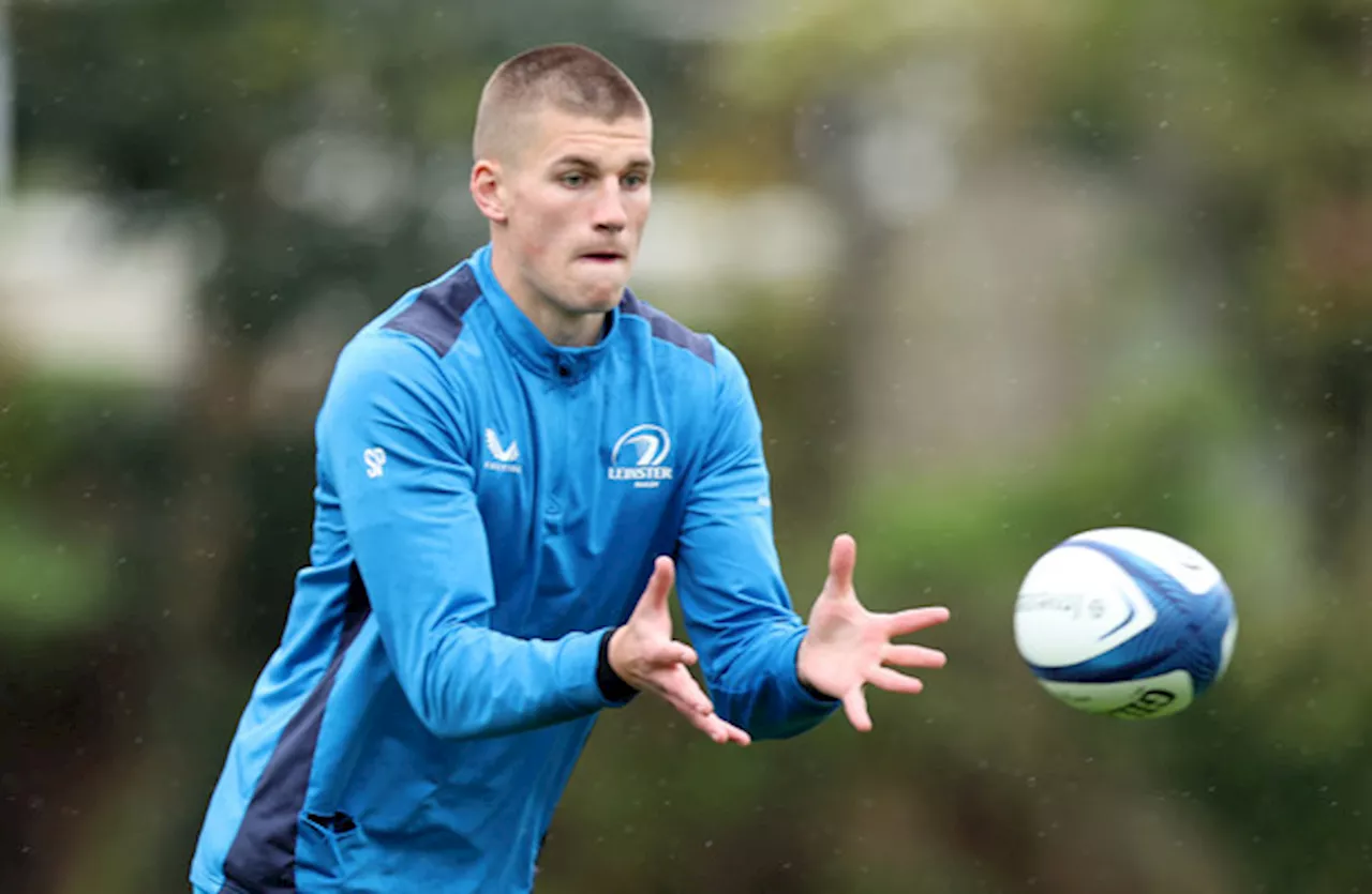 Sam Prendergast at 10 for Leinster against Connacht