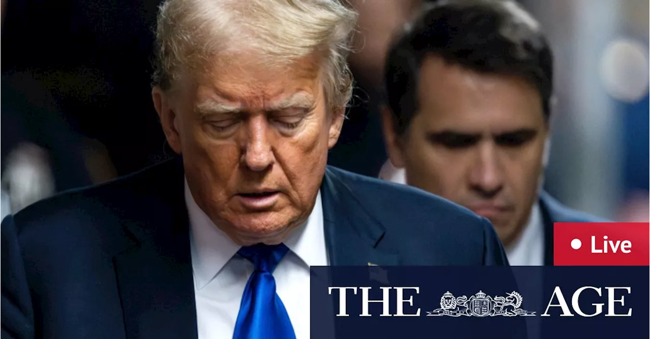 Australia news LIVE: Verdict reached in Donald Trump trial; Ex-detainee drone surveillance sparks human rights concerns