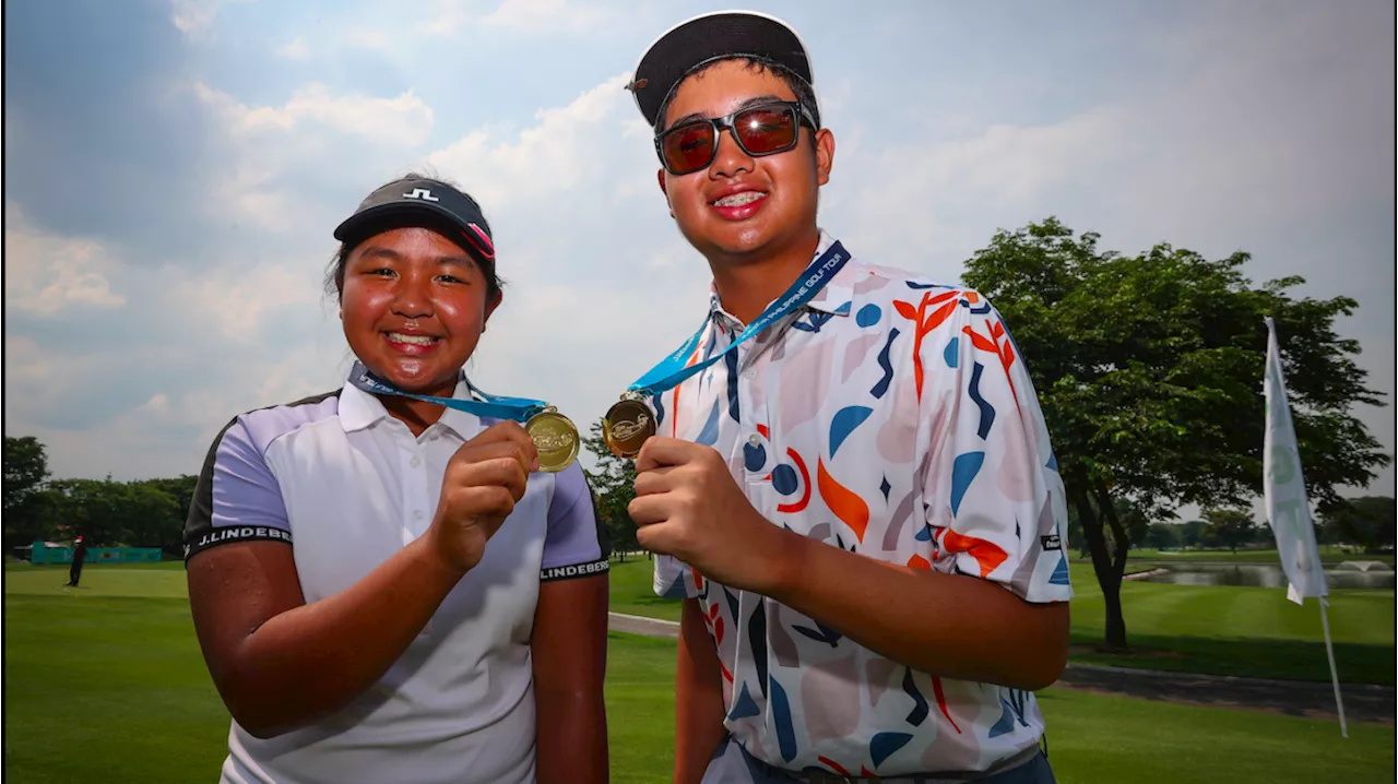 Sarines, Tan coast to JPGT Pradera romps