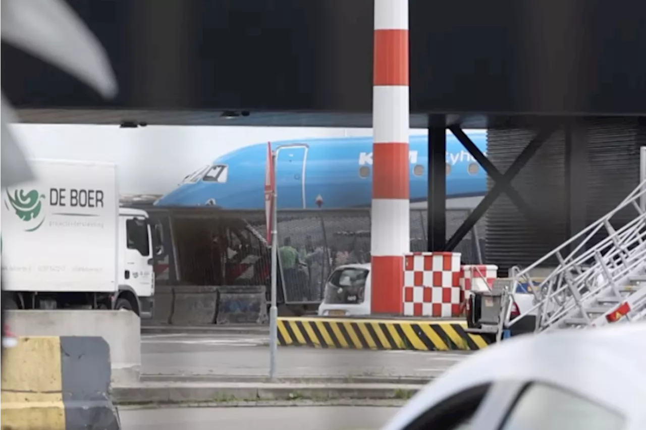 Person 'falls' into running engine of KLM flight in Amsterdam