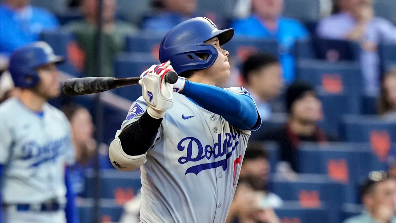 Ohtani, Smith power Dodgers past reeling Mets to complete sweep