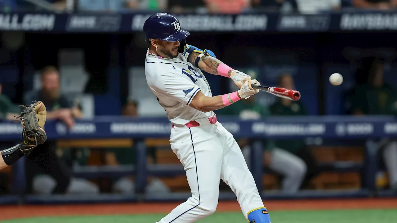 Siri follows tremendous catch with walk-off hit as Rays top A's