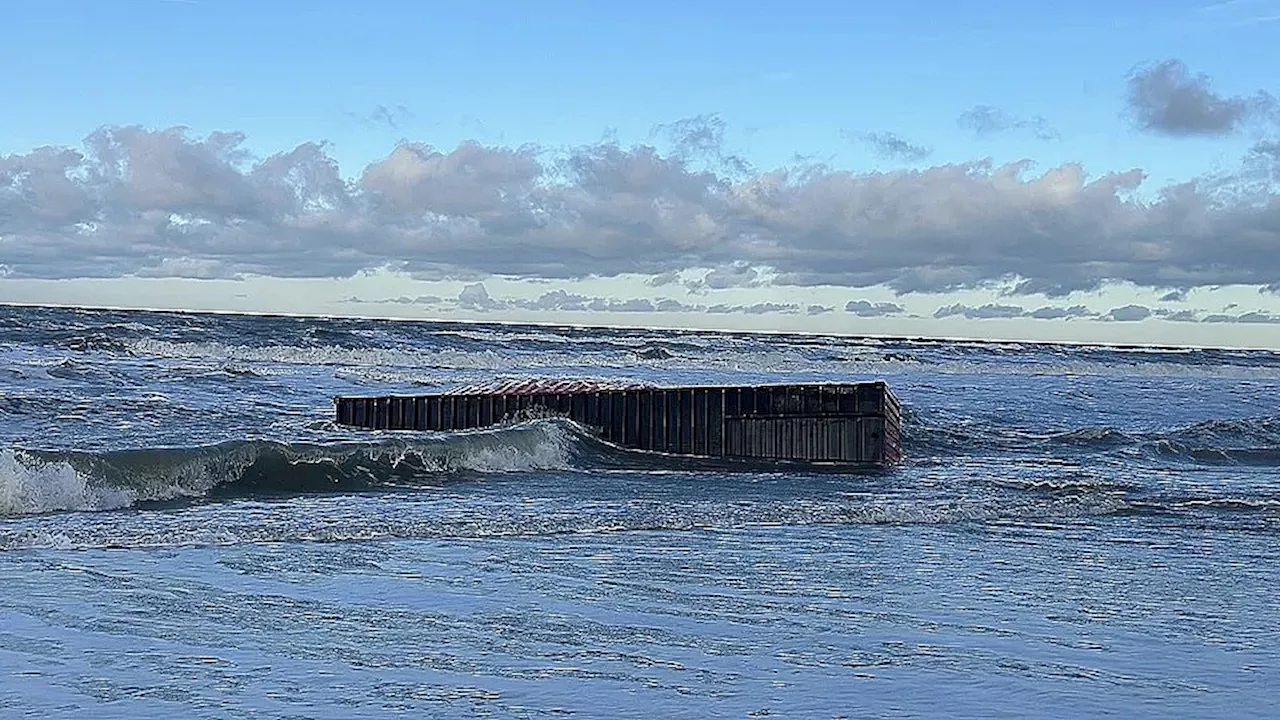 Bjærgning af containere starter igen fredag