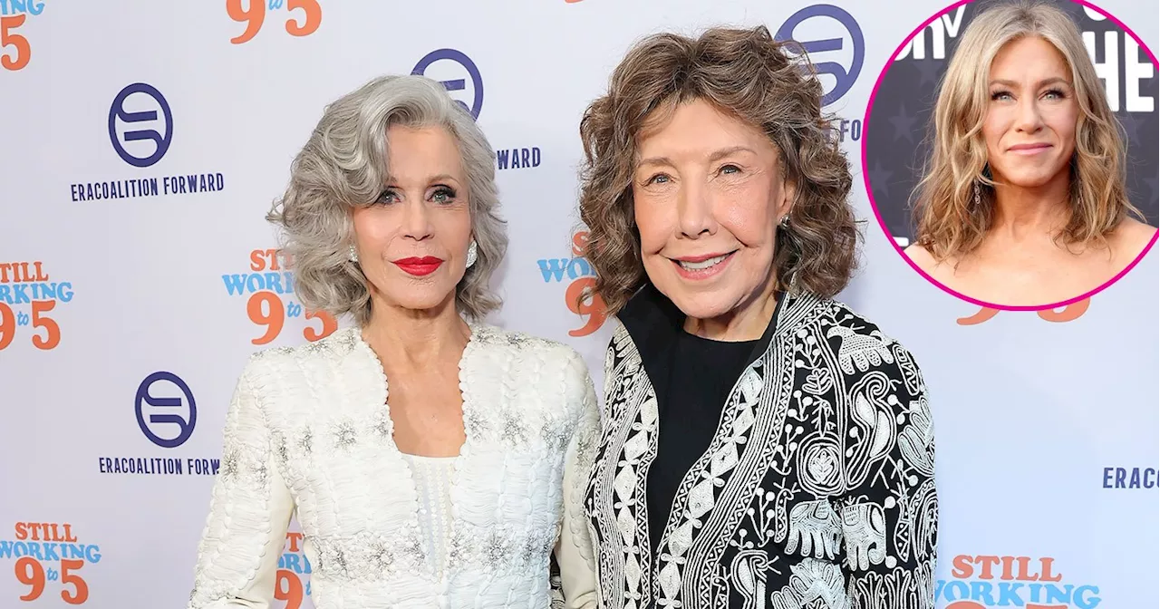 Jane Fonda and Lily Tomlin Support Jennifer Aniston’s '9 to 5' Remake