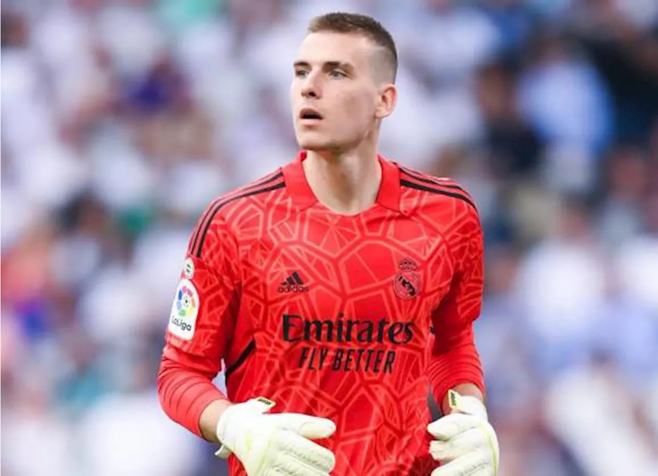 Lunin no viajó con el Real Madrid por Gripa B previo a la Final de la Champions