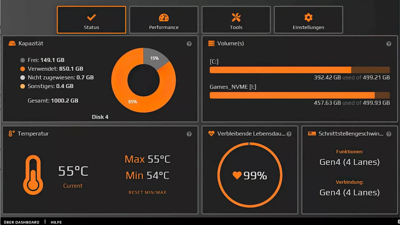 Western Digital Dashboard Download - SSDs optimieren