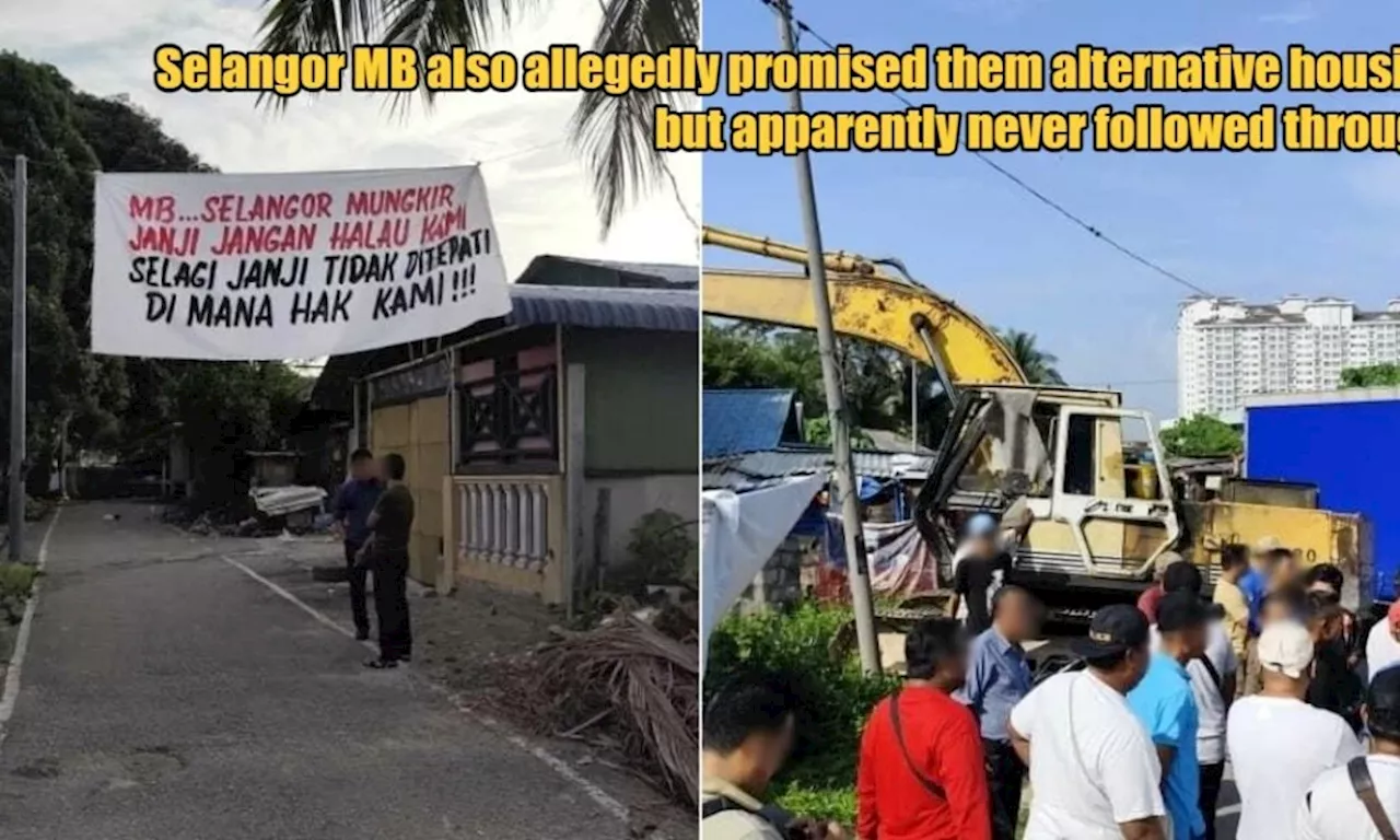 Gombak Houses Demolished After Some Residents Were Apparently Given Only RM1k Compensation