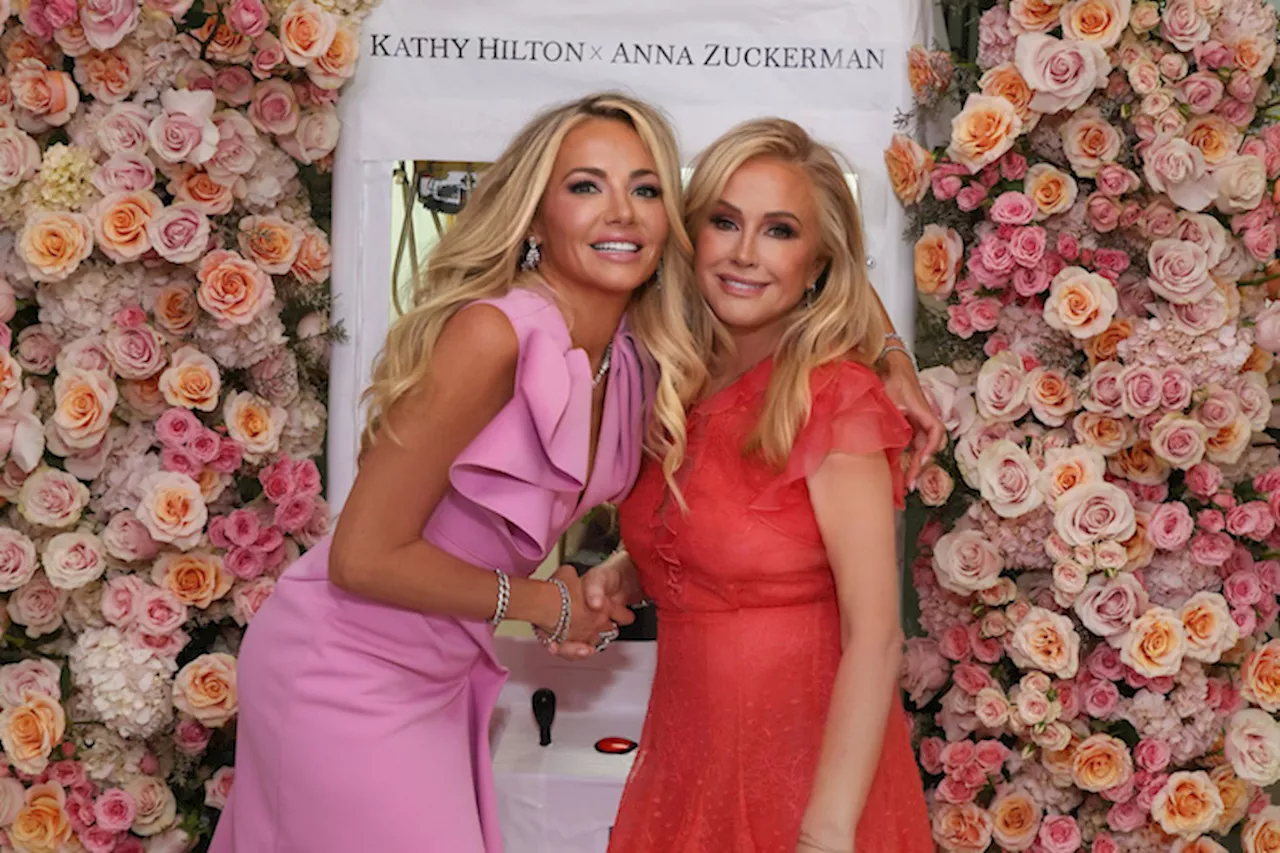 EXCLUSIVE: Kathy Hilton Unveils Lab-grown Diamond Jewelry Collection With Anna Zuckerman