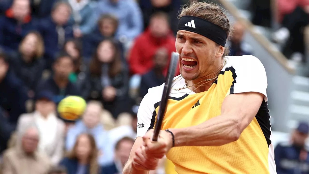French Open: Zverev souverän in Runde drei