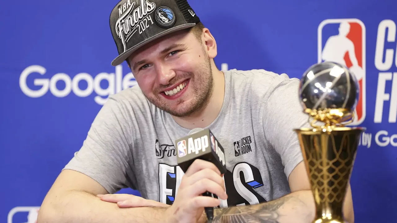 Luka Doncic, MVP de las finales del Oeste y a un paso de hacer historia con los Dallas Mavericks