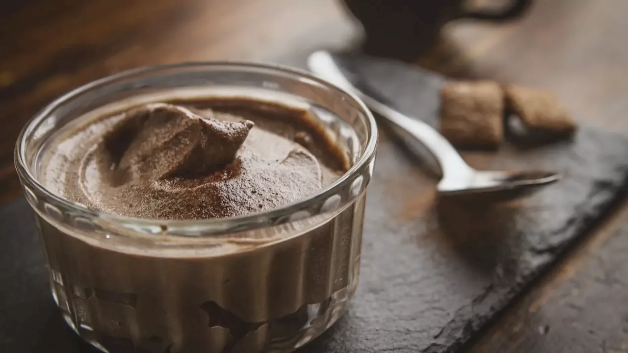 Mousse de chocolate con tan solo dos ingredientes