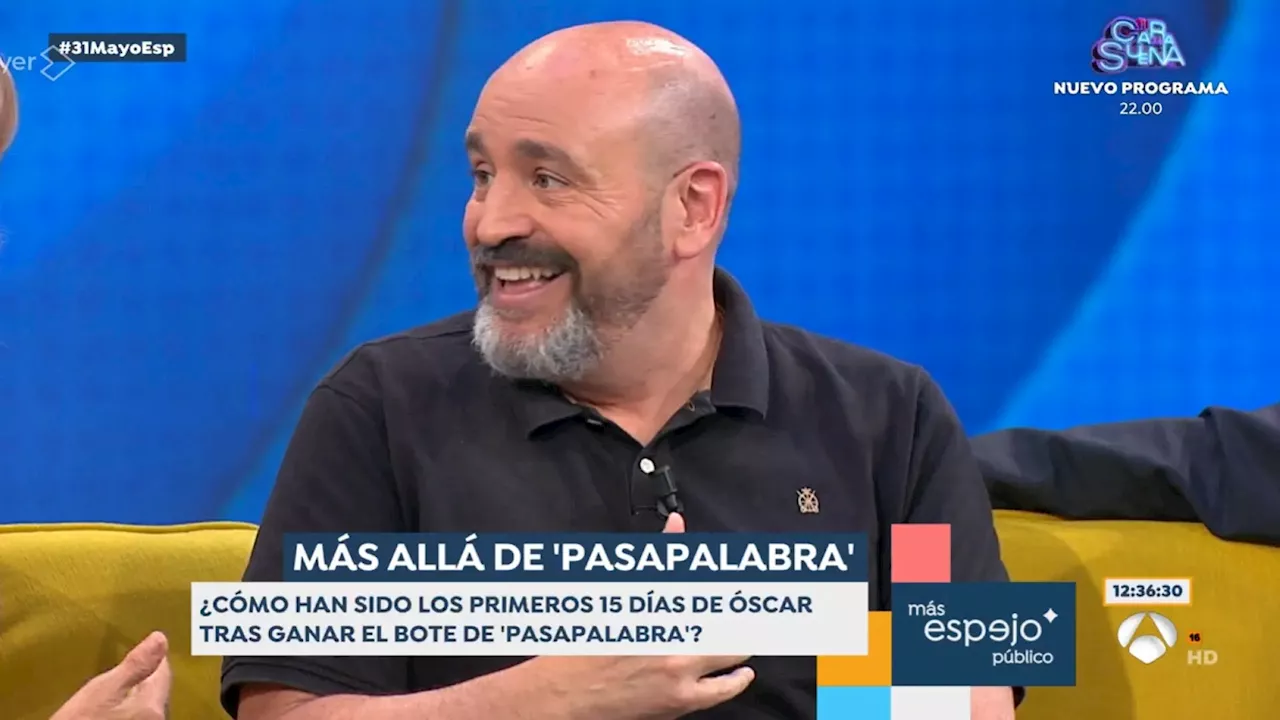 Óscar Díaz, ganador de 'Pasapalabra', cuenta cómo es su vida ahora: 'Tengo 6.000 euros en el banco, aún no me han ingresado el premio'