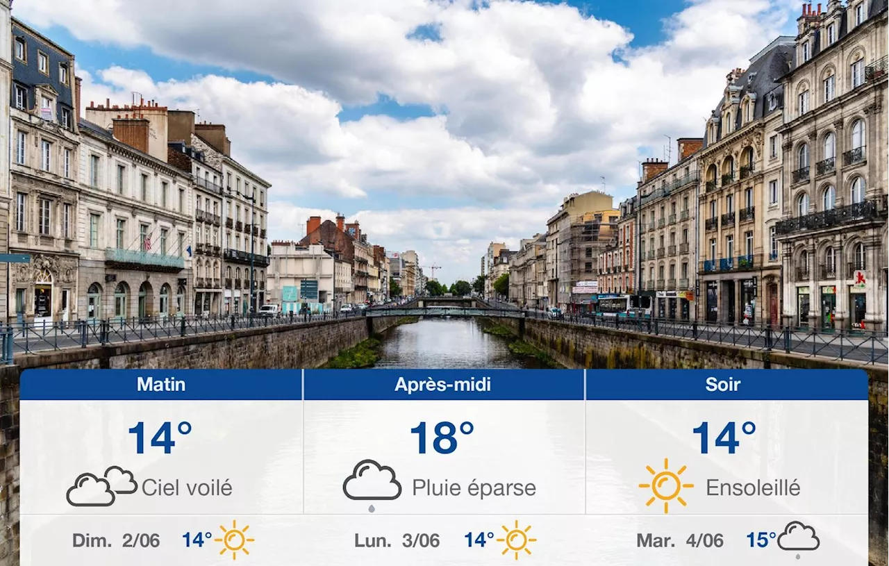 Météo Rennes: prévisions du samedi 1 juin 2024