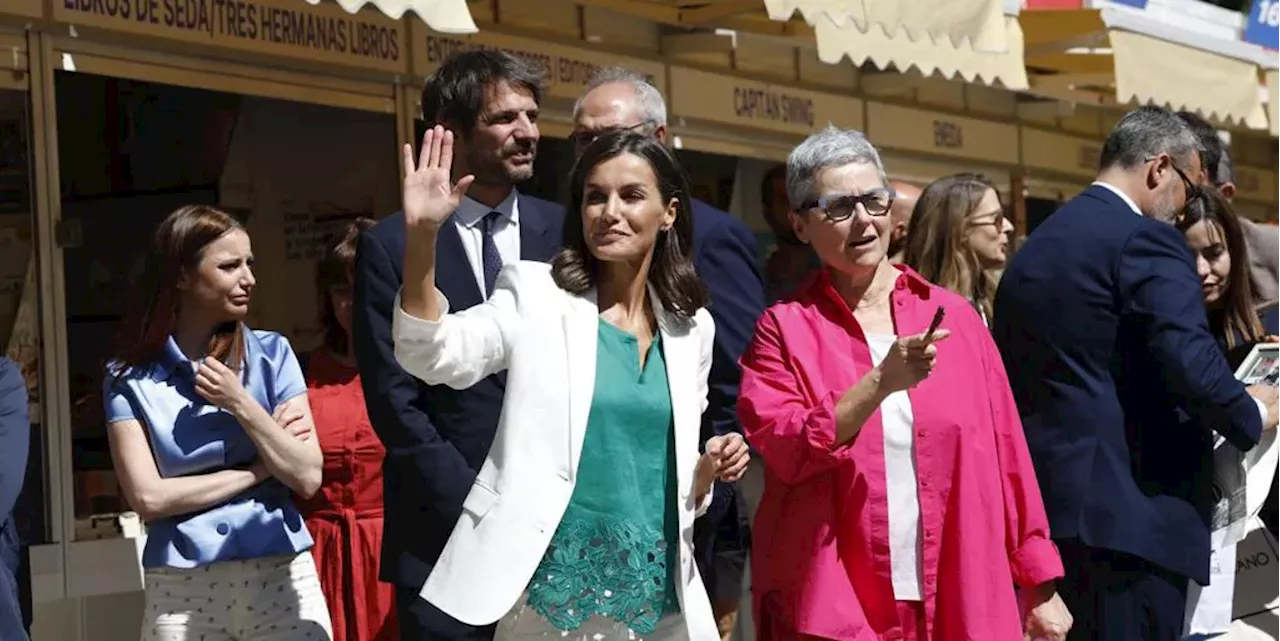 La pasión literaria de la Reina inaugura la Feria del Libro de Madrid