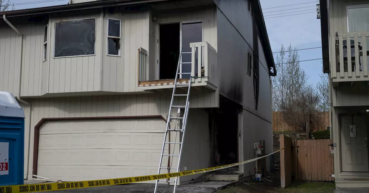 Man fatally shot pregnant woman and toddler prior to Anchorage duplex fire, police say