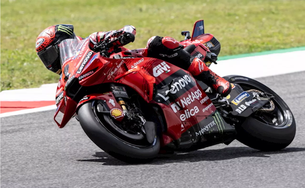 Motogp: Bagnaia subito veloce al Mugello, ma con penalità