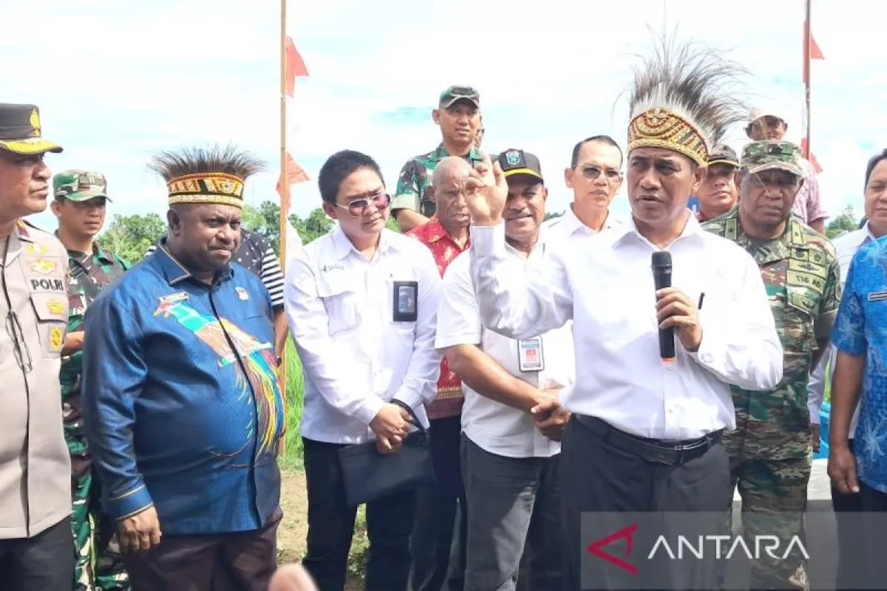 Mentan: Papua Barat berpotensi jadi lumbung padi untuk empat provinsi