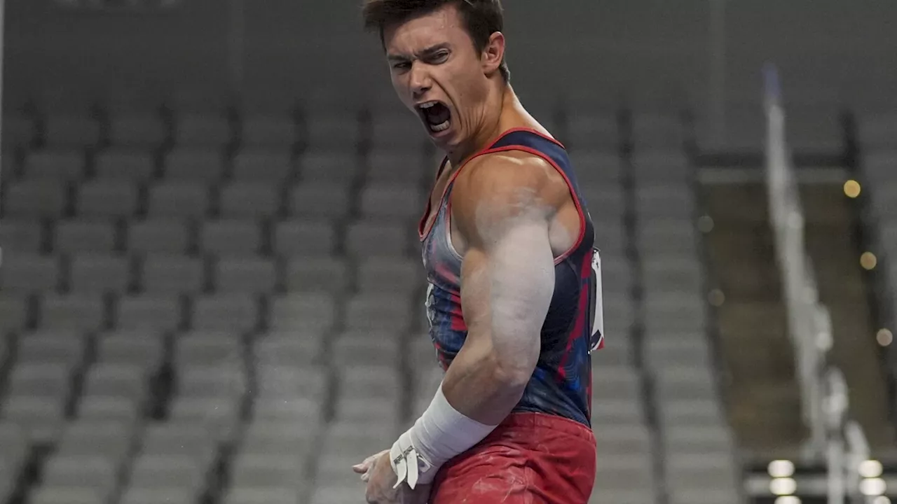 A year after a 'catastrophic' leg injury, gymnast Brody Malone is back and maybe better than ever