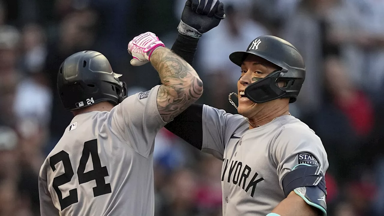 Judge's 275th HR, Soto's triple lift Yankees to 8-3 win over Angels as Volpe's hitting streak ends