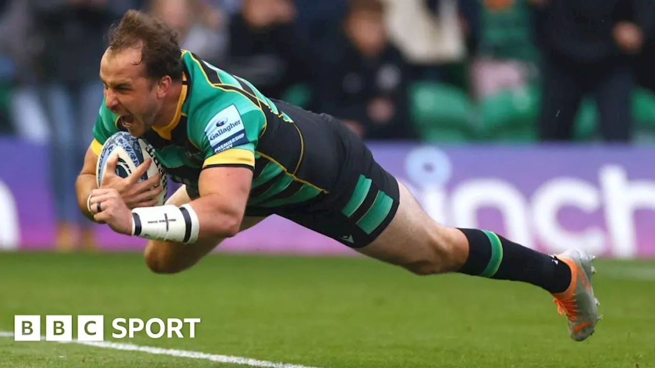 Northampton 22-20 Saracens: Saints win tight game to reach Premiership final