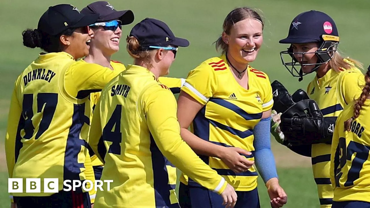 Tilly Corteen-Coleman: Teenager takes four wickets in four balls