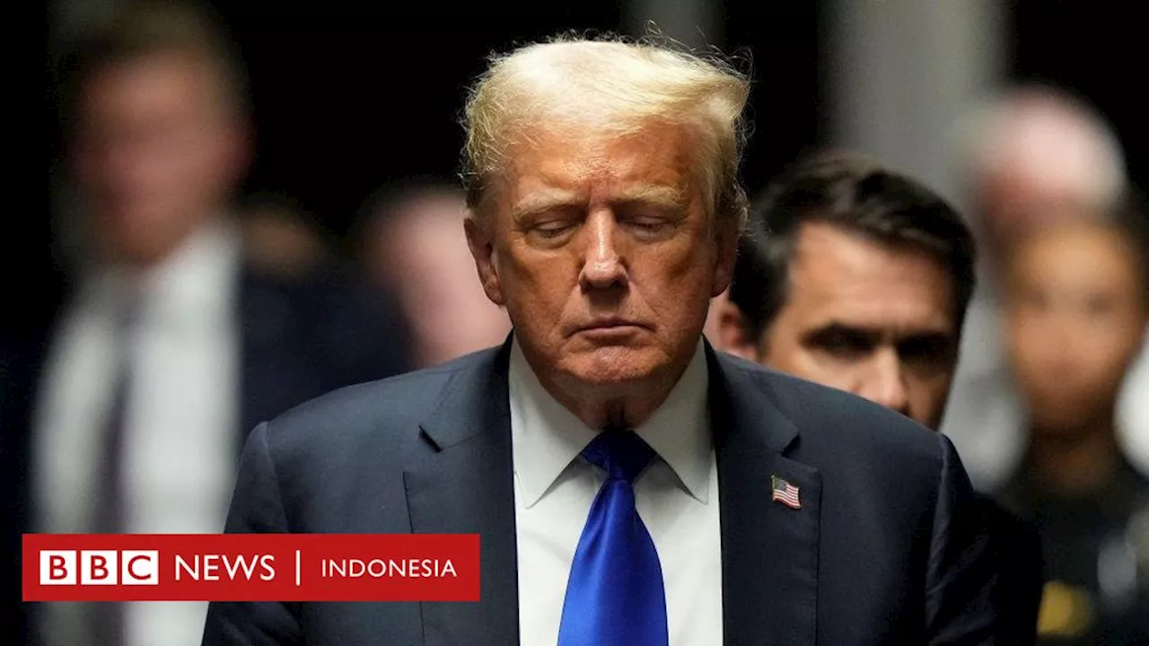 Apakah Trump masih bisa mencalonkan diri sebagai presiden dengan status terpidana?