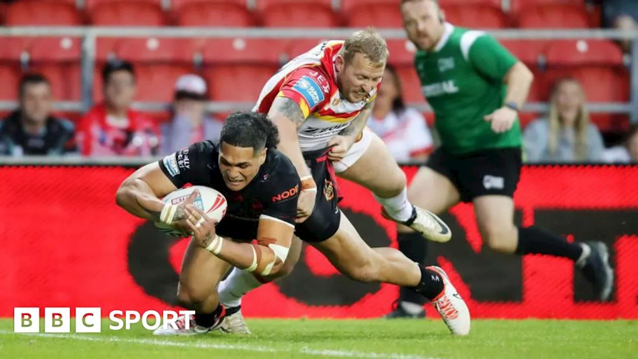 Super League: St Helens end five-match losing run against Catalans