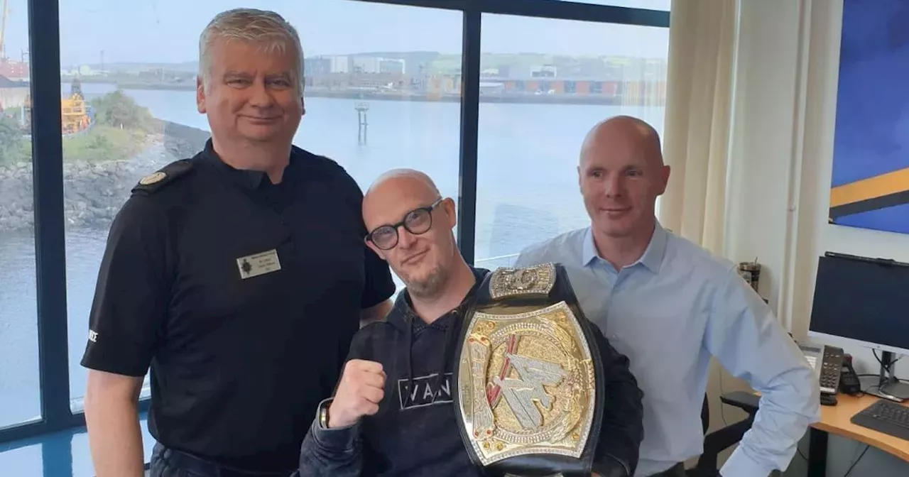 'Dream come true' for WWE fan as belt recovered one month after SSE tour